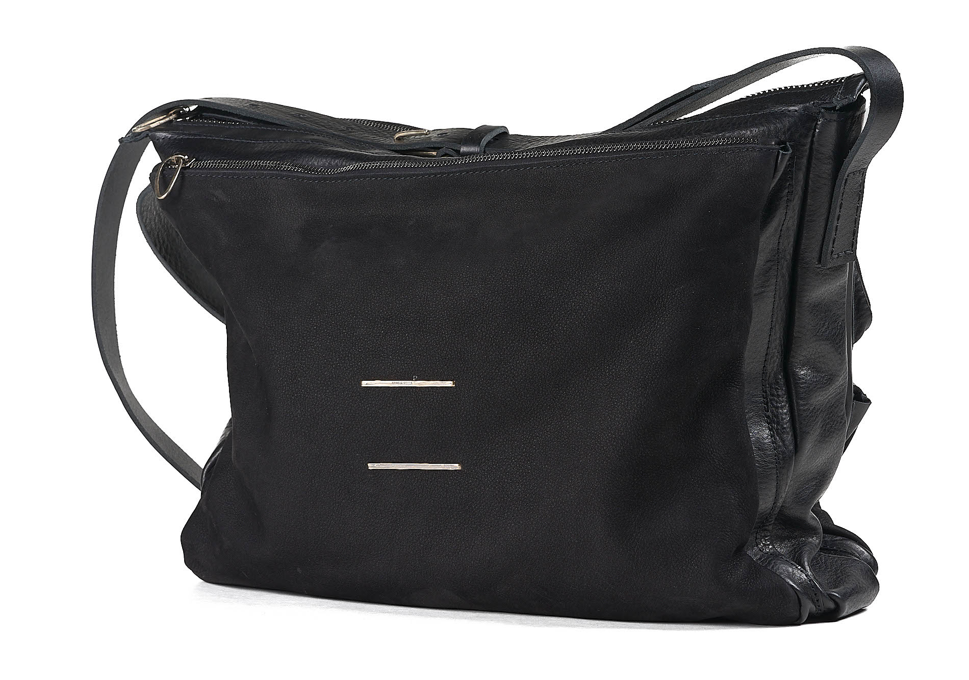daniele basta leather and silver bags - 45